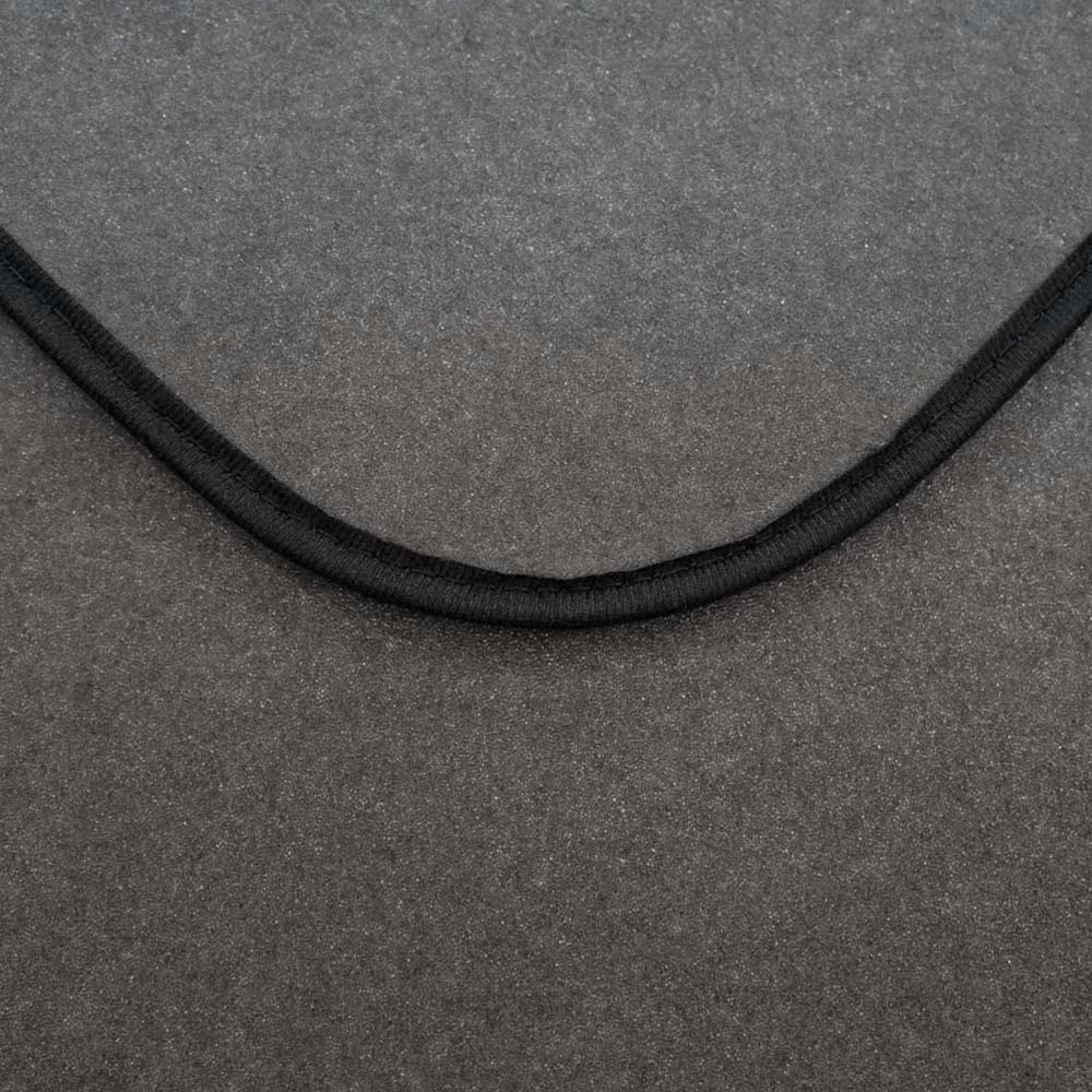 PETEX Passform-Autoteppich Qualtät Swing schwarz Detailaufnahme