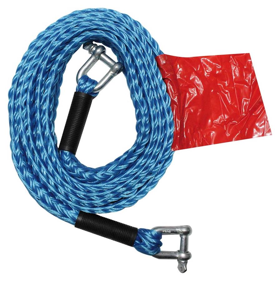 PETEX Ladungssicherung Abschleppseile 3000 blau blau Schaekel