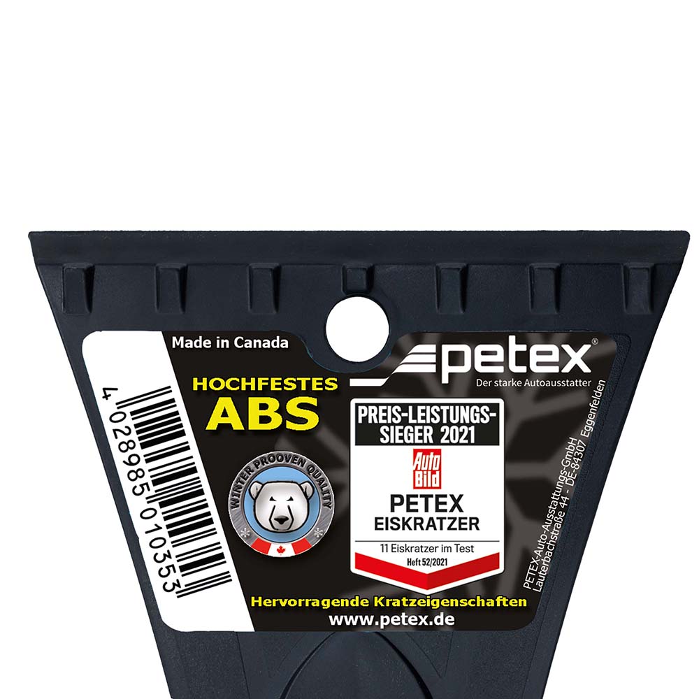 PETEX Eiskratzer 4502 mit Softgriff Laenge 25 cm