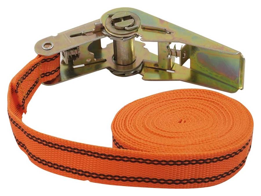 PETEX Ladungssicherung Ratschenspanngurt orange 1-teilig 500cm