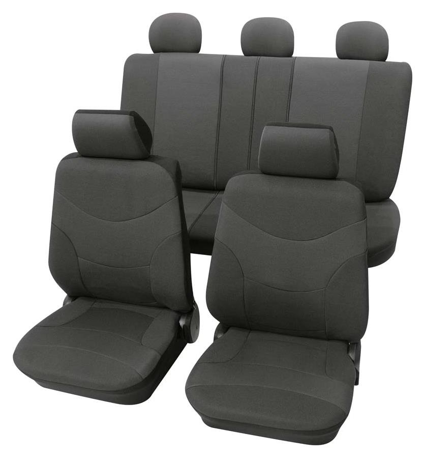 PETEX Sitzbezug Eco Class Vesuv anthrazit Komplettset_SAB1-Vario-Plus