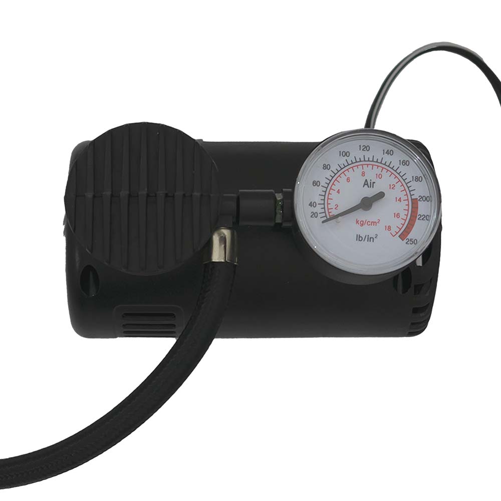 PETEX Luftkompressor 12V 18 bar inkl 3-tlg Adapterset