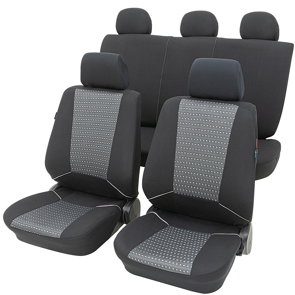 PETEX Sitbezug Komplettset Korsika Farbe grau Größe SAB 1