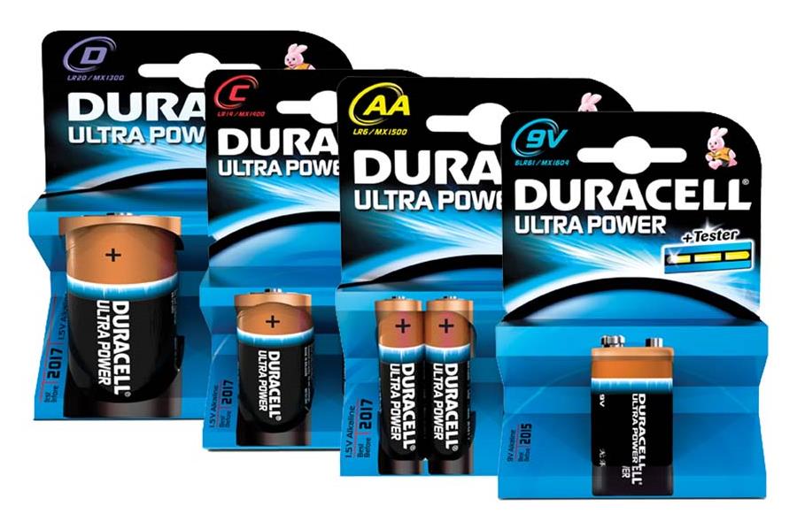 PETEX Zubehoer Batterien Duracell Ultra Power
