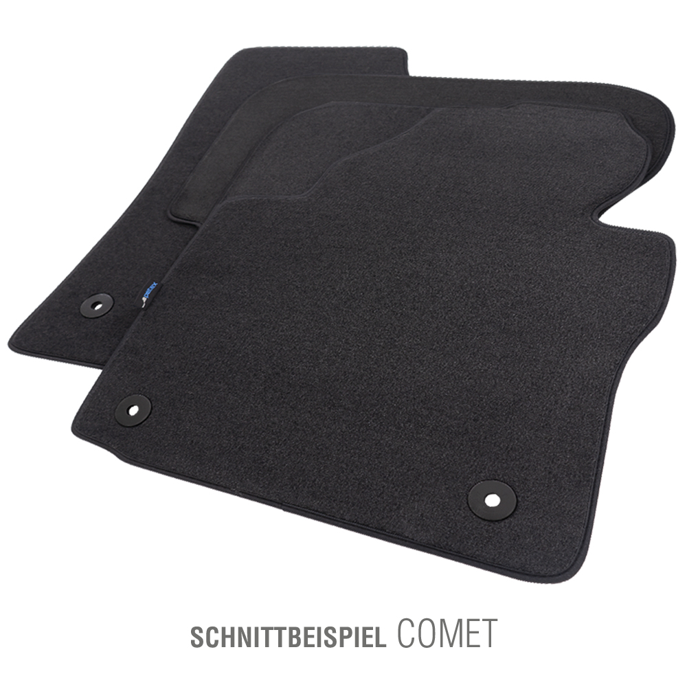 PETEX Passform-Autoteppich Qualtät Comet graphit