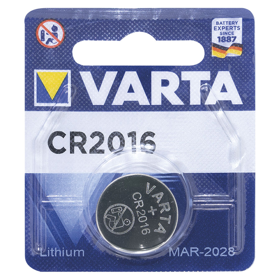 PETEX Zubehör Batterien Varta Lithium 2016