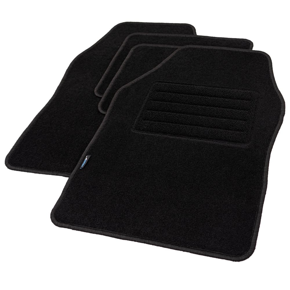 PETEX Universal-Autoteppich Qualtät Florida 3 schwarz 4-tlg.