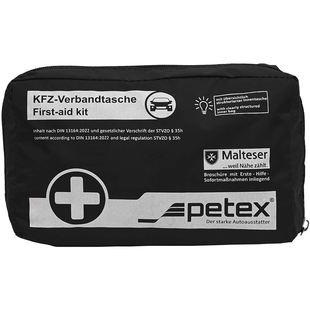 PETEX Sicherheitszubehoer Verbandtasche schwarz
