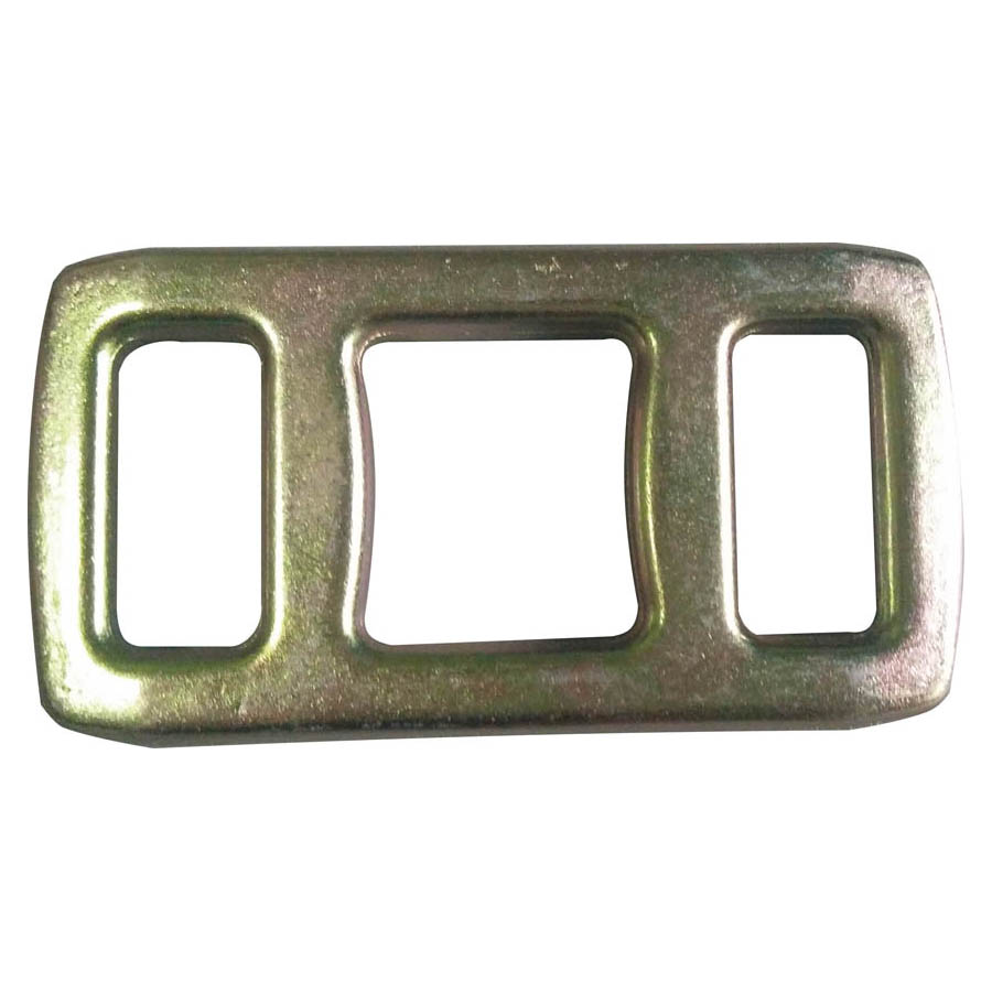 PETEX Einweg-Schnallen fuer gewebte Gurtbaender 40mm Breite 42 mm 5000 daN