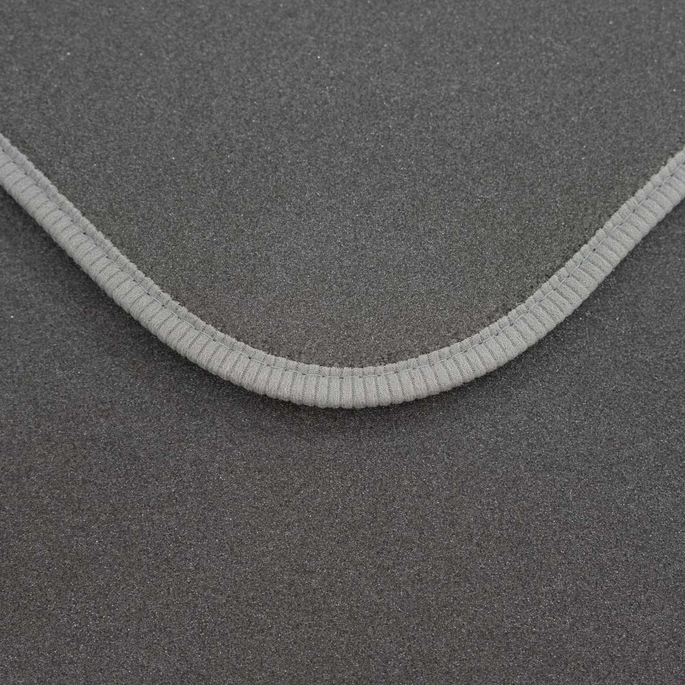 PETEX Passform-Autoteppich Qualtät Remo silber Rückenbeschichtung