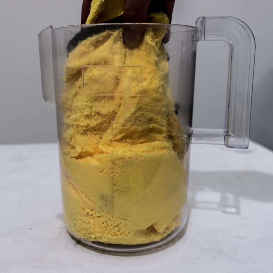 PETEX Autopflege Trockentuecher Supreme Mikrofaser Trockentuch gelb