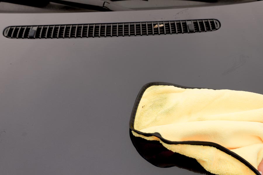 PETEX Autopflege Trockentuecher Supreme Mikrofaser Trockentuch gelb