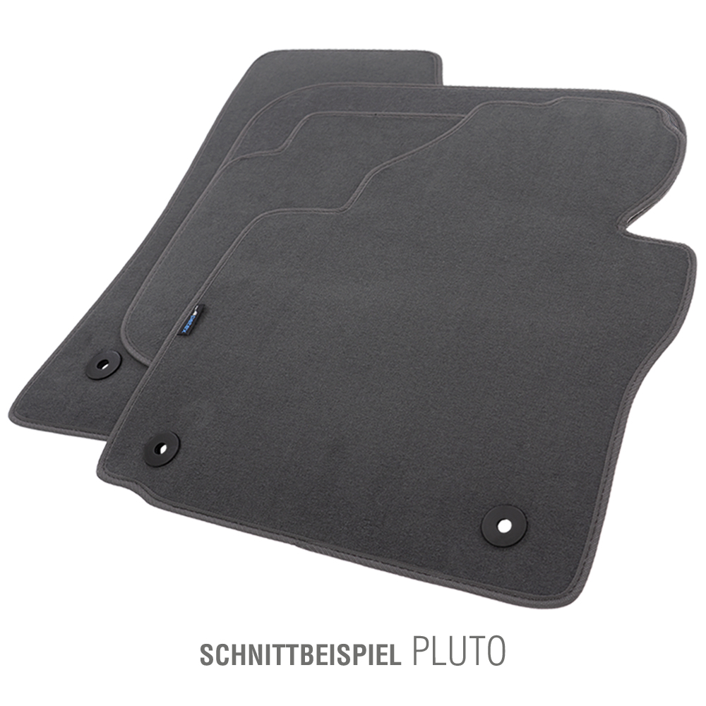 PETEX Universal-Autoteppich Qualtät Pluto schiefer 4-tlg.