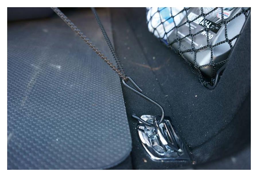 PETEX Ladungssicherung Gepaecknetz schwarz