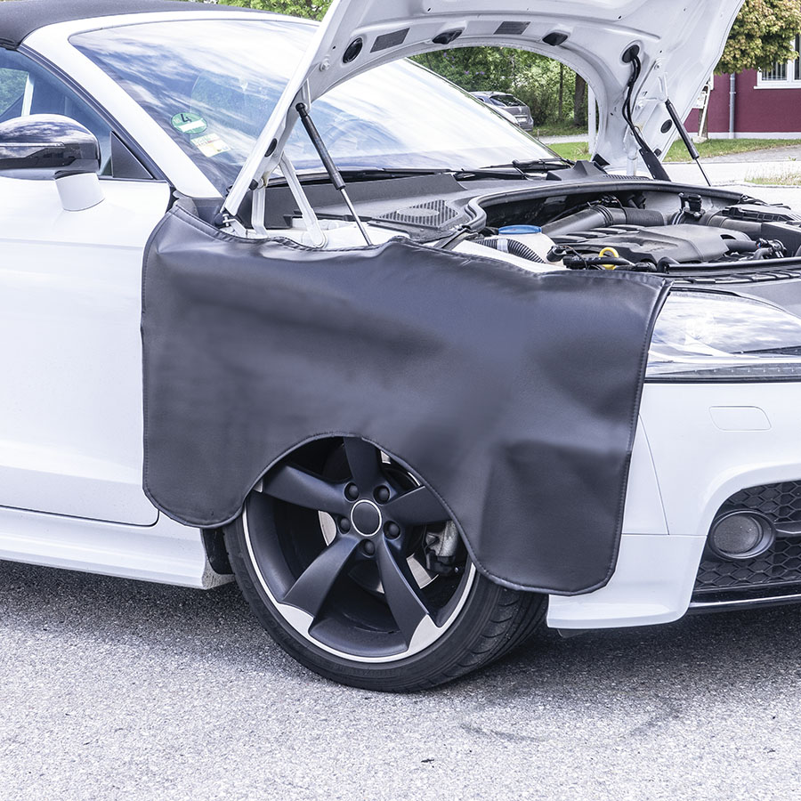 PETEX Zubehoer Kotfluegelschoner schwarz