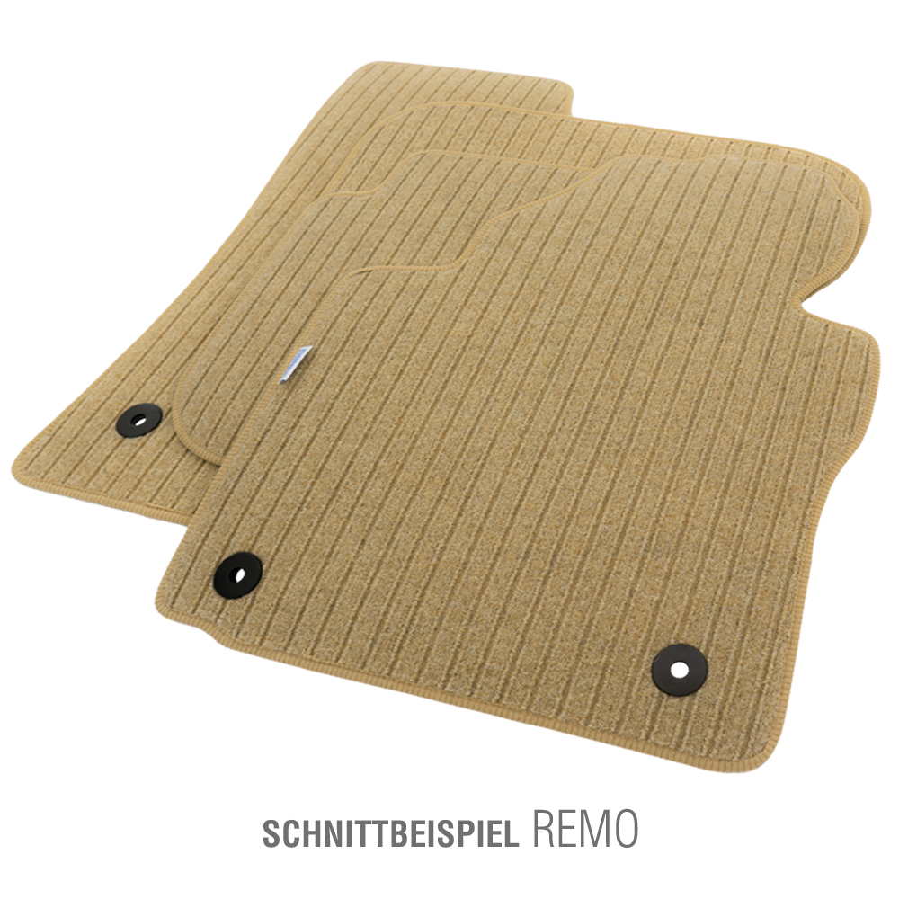 PETEX Passform-Autoteppich Qualtät Remo beige