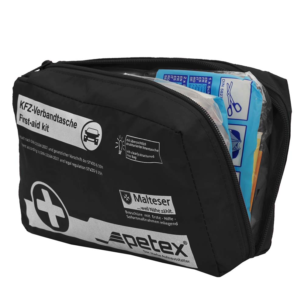 PETEX Sicherheitszubehoer Verbandtasche schwarz