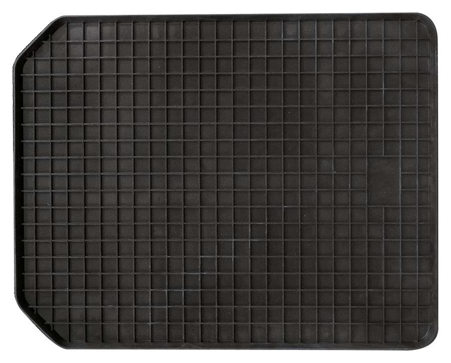 PETEX Gummimatte Schalen-Rechteckmatte SM schwarz