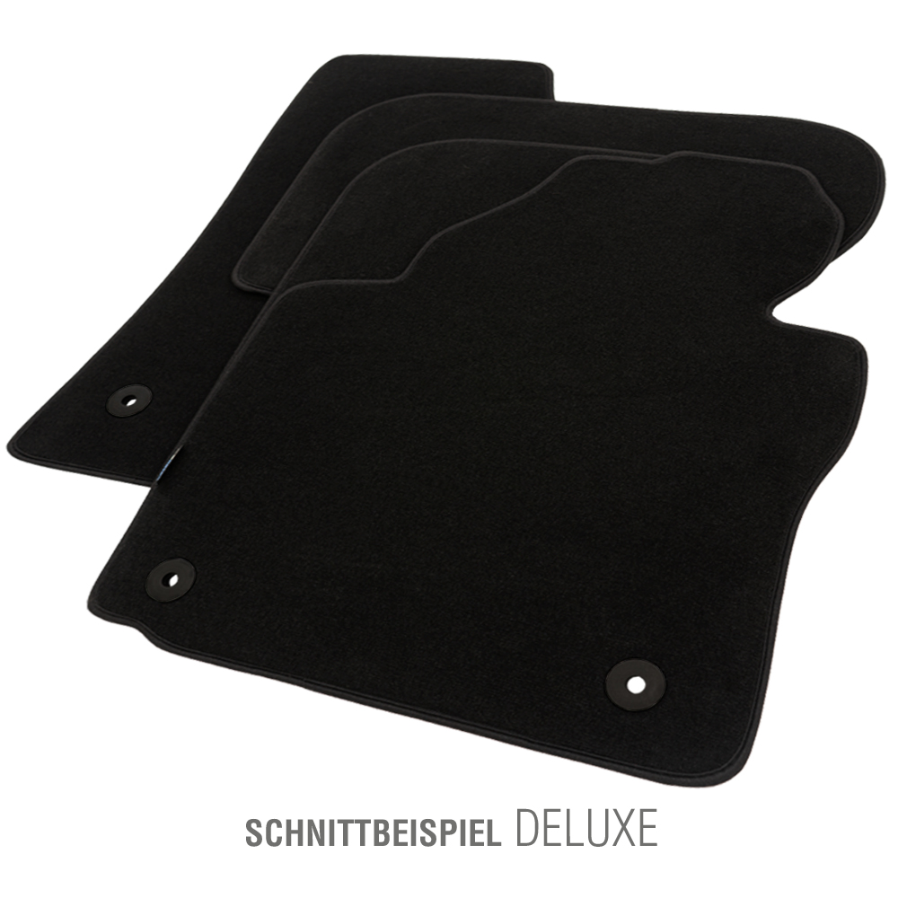 PETEX Passform-Autoteppich Qualtät Deluxe schwarz