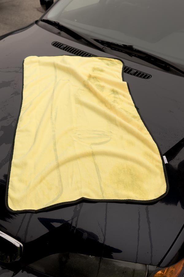 PETEX Autopflege Trockentuecher Supreme Mikrofaser Trockentuch gelb