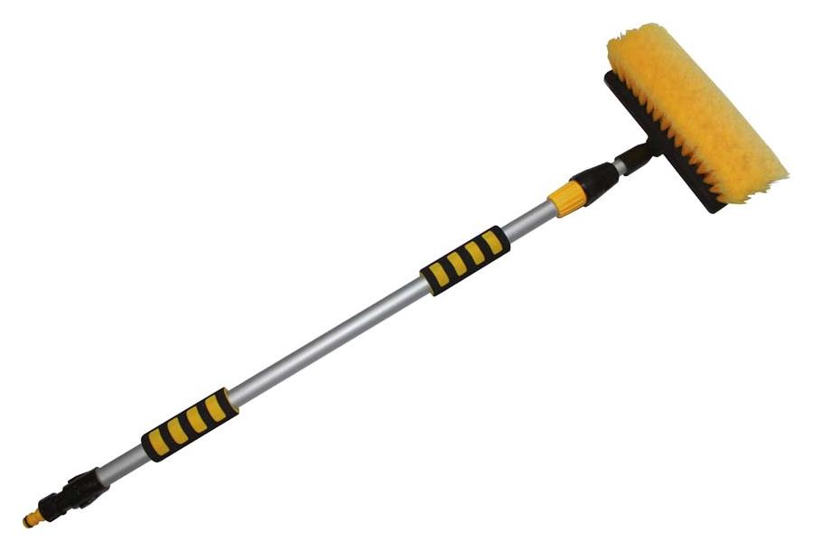 PETEX Autopflege Buersten mit Teleskop Teleskop-Waschbuerste 330 gelb