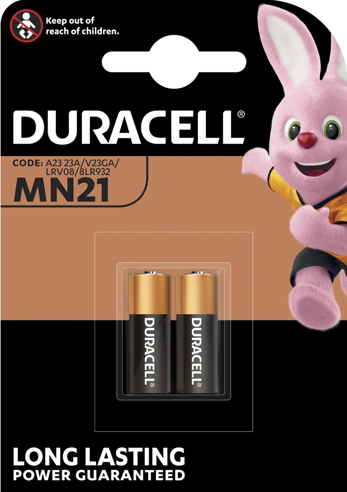 PETEX Zubehoer Batterien Duracell Security MN21