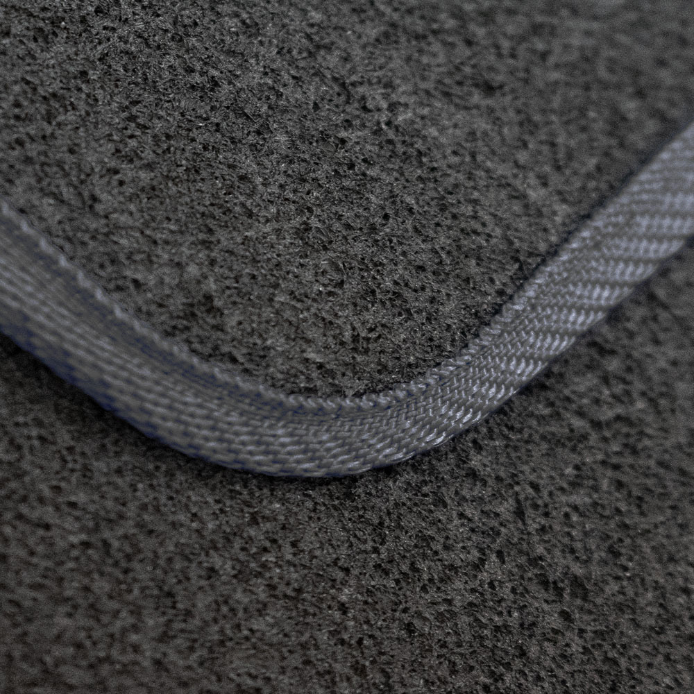 PETEX Universal-Autoteppich Qualtät Carbon schwarz 4-tlg. Rückenbeschichtung